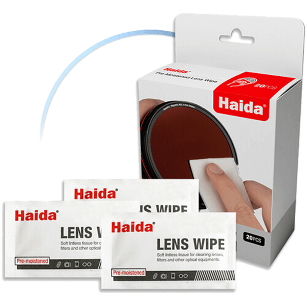 Haida pre-moistened cleaning cloth 20 pieces