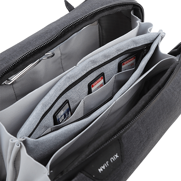 Technical organizer bag 2 Liter in grey