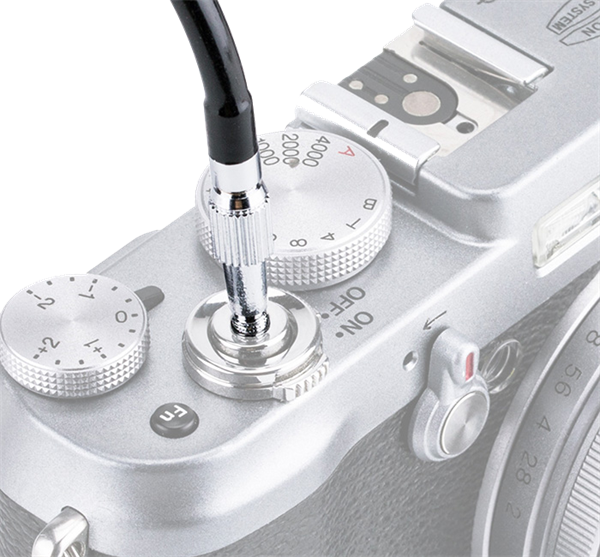 JJC TCR-70BK Threaded Cable Release in black