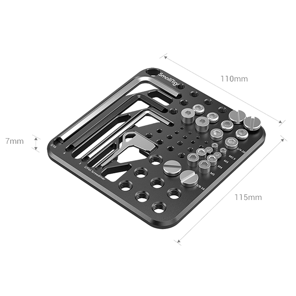 SmallRig Screw and Hex Key Storage Plate MD3184