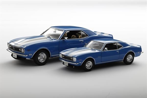 Welly 1968 Chevrolet Camaro Z28 blue 1:24