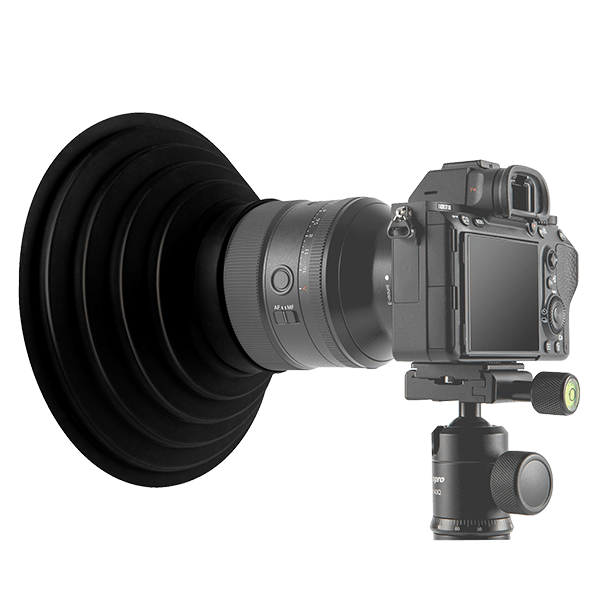 Haida Universelle, entspiegelte, faltbare Silikon-Streulichtblende 70-90mm