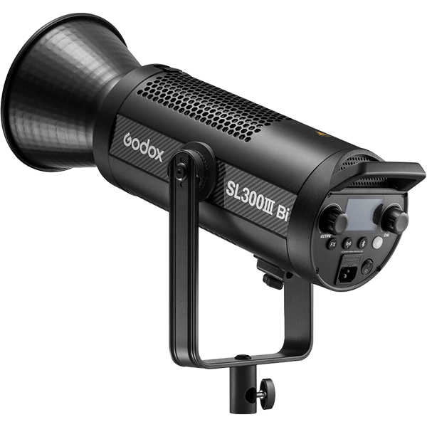 Godox SL300III Bi-Color LED Studioleuchte mit Bowens Anschluss seitlich