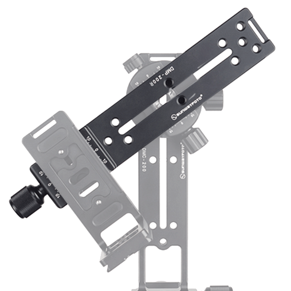 Nodal Slide Sunwayfoto DMP-200R mit Schraubknopf Beispiel