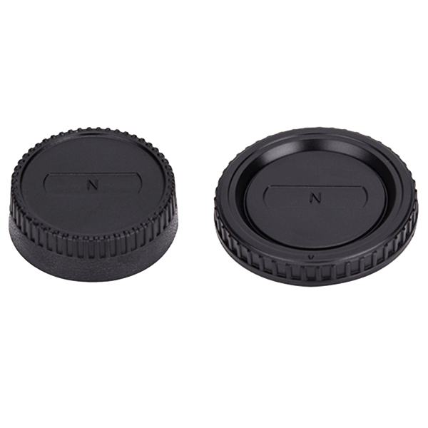 Gehäuse- und Objektivrückdeckel L-R2 für Nikon F