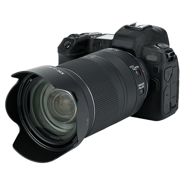 Gegenlichtblende zu Canon RF 24-240mm f4 wie Canon EW-78F front