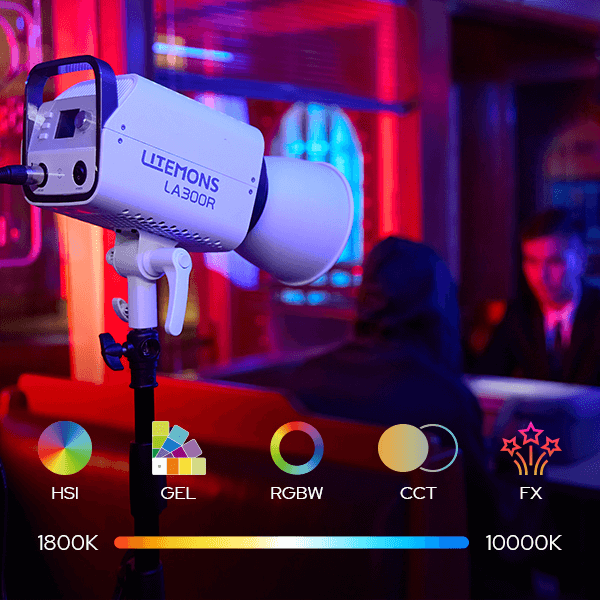 Godox Litemons LA LED light with Bowens connection