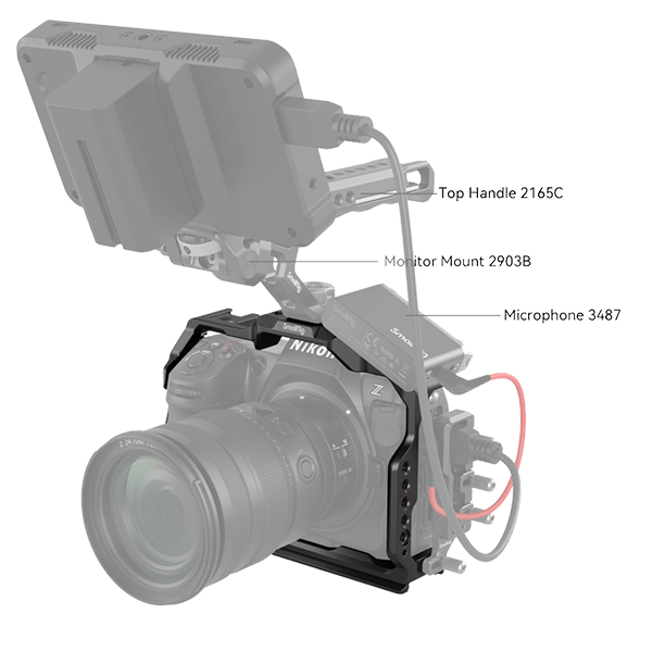 SmallRig Kamera Cage passend zu Nikon Z 8 3940