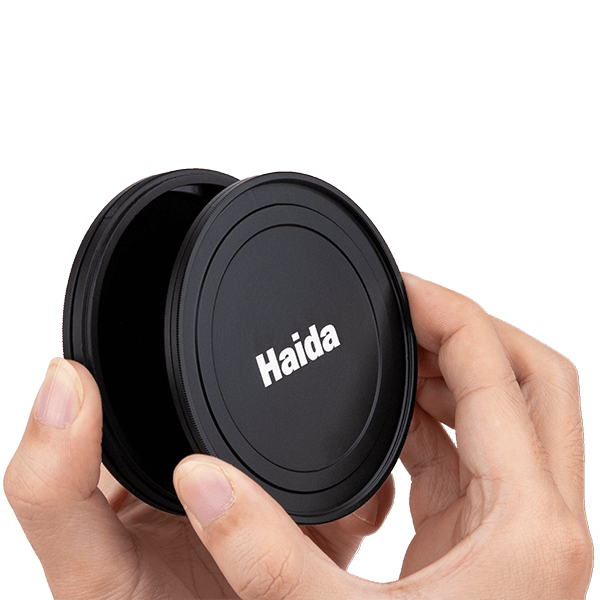 Haida Magnetischer Rückdeckel 77 mm anwendung