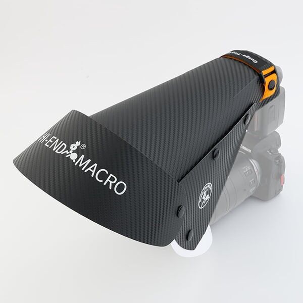 Makro-Blitzdiffusor Softbox Large V3 zu 90er und 100er Makro