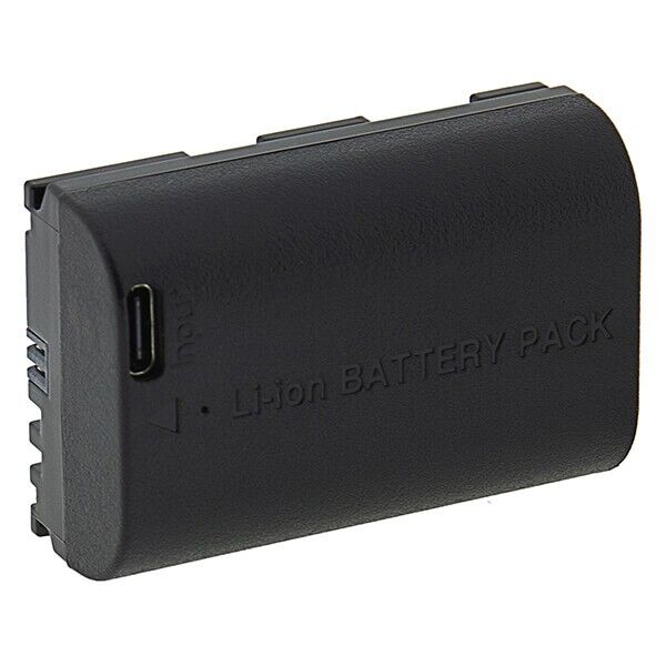 Canon LP-E6NH Akku mit USB-C-Eingang von Patona eingang