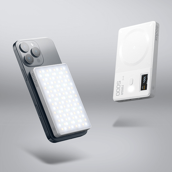 Godox MA5R RGB LED-Licht und Powerbank Godox MA5R RGB LED-Licht und Powerbank