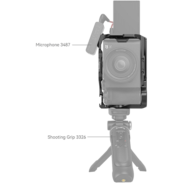 SmallRig Kamera Cage zu Sony Alpha 7C II und Alpha 7CR 4422 SmallRig Kamera Cage zu Sony Alpha 7C II und Alpha 7CR 4422