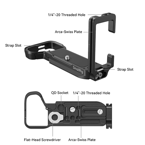 SmallRig L-Winkel zu Sony Alpha 7C II und Alpha 7CR 4569 SmallRig L-Winkel zu Sony Alpha 7C II und Alpha 7CR 4569
