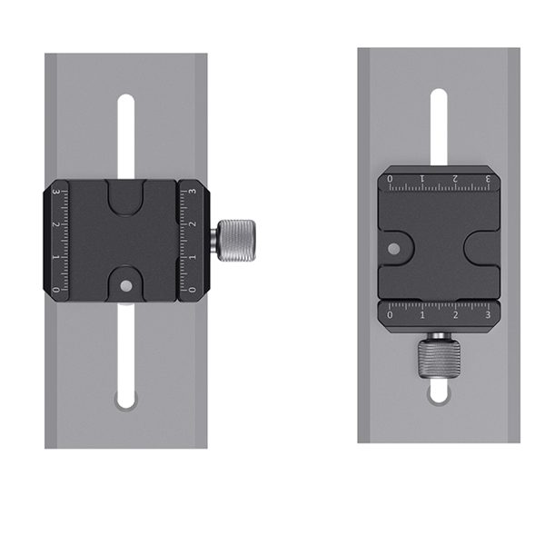 Arca Schnellwechselplatte zu diversen Gimbeln von DJI und ZHIYUN von SmallRig montage