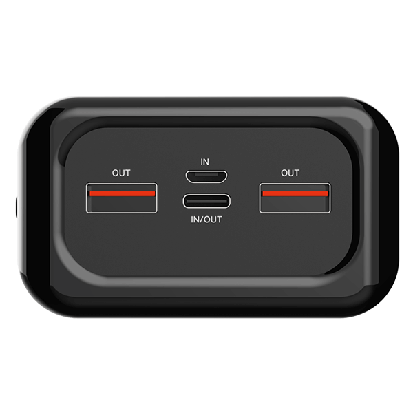 Powerbank with Quick Charge PD 30.000mAh black