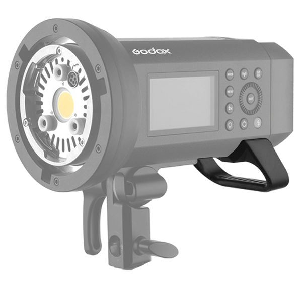 Godox AD400pro Handgriff seitlich