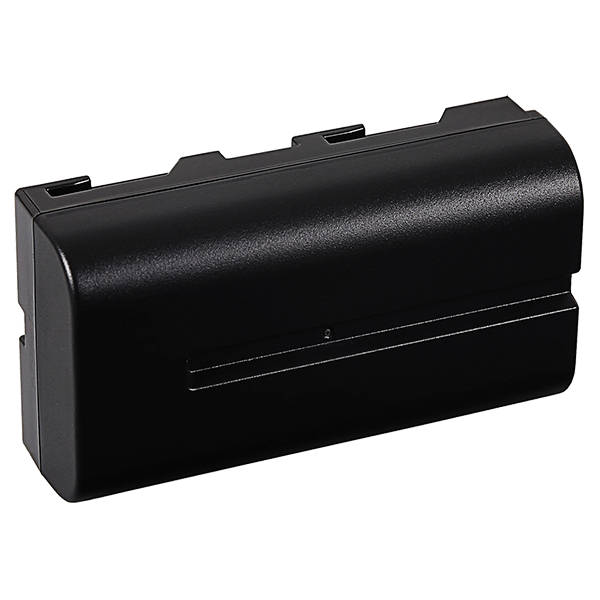 Akku für Sony NP-F550 von Patona Premium liegend rückseite