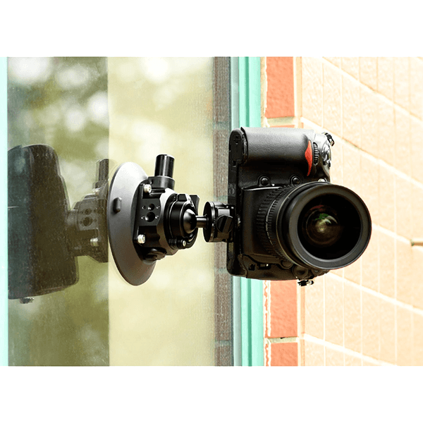 Vacuum Suction Mount Ballhead Kit BS-01 from Sunwayfoto Holder on glass