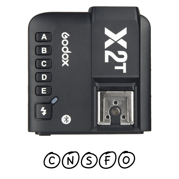 Godox X2T TTL Wireless Trigger for Flashes