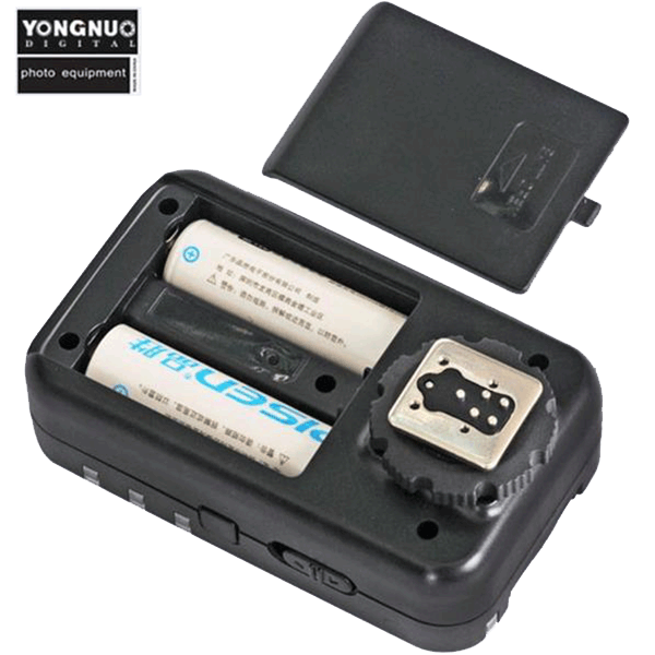 Yongnuo YN-622 C e-TTL II Funk-Blitzauslöser Kit zu Canon Batteriefach