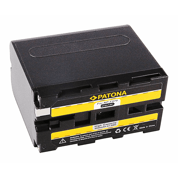 Akku für Sony NP-F970 von Patona