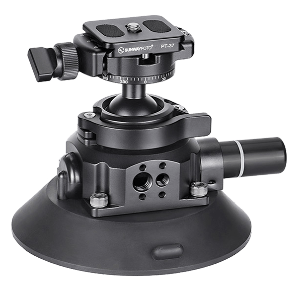 Vacuum Suction Mount Ballhead Kit BS-01 from Sunwayfoto