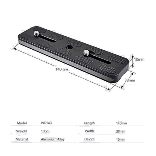 Schnellwechselplatte 140mm Arca Swiss