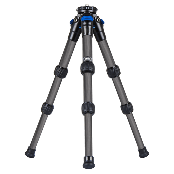 Sirui Compact XL Carbon Kamera Stativ ohne Kopf ganz offen