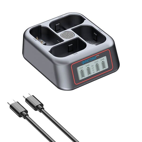 Panasonic DMW-BLK22 4-fach Schnelllader von Patona