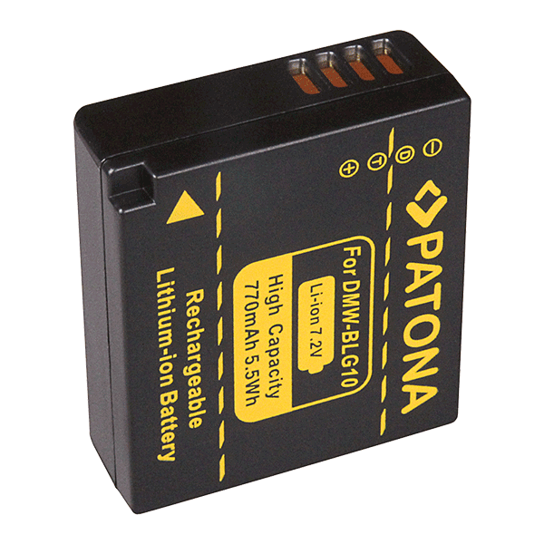 Akku für Panasonic DMW-BLG10 von Patona