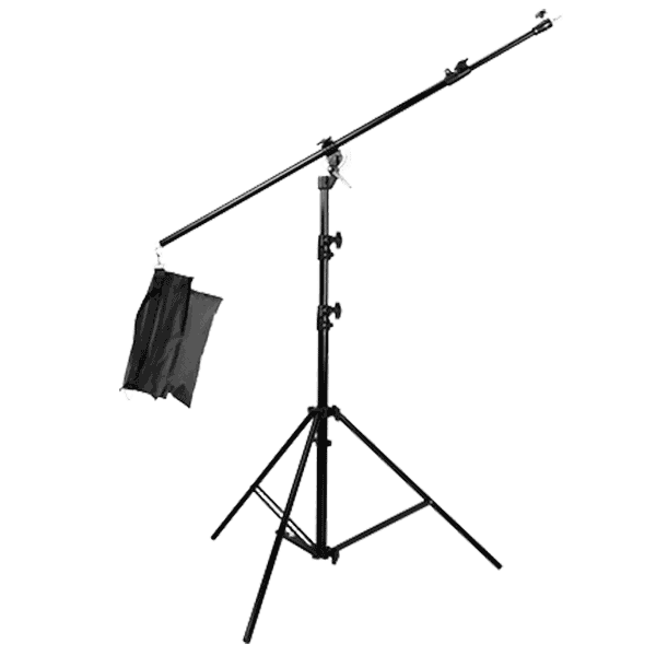 Jinbei M-3 Professional Lamp-Stand with boom 137cm to 492cm