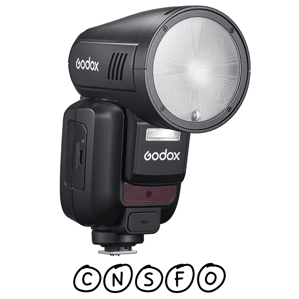 Godox V100 Camera Flash with Li-Ion battery