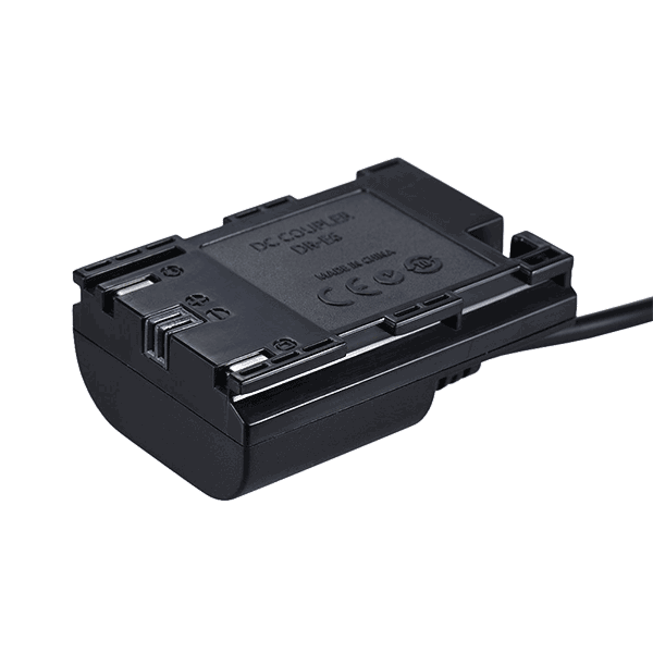 Power supply suitable for the Canon LP-E6 Dummy Battery fully decoded Power supply suitable for the Canon LP-E6 Dummy Battery fully decoded