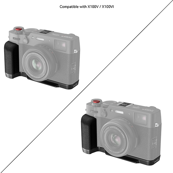 SmallRig Handgriff passend zu Fujifilm X100VI und X100V in schwarz 4556