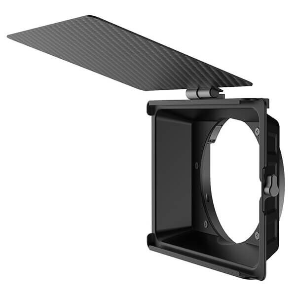 Haida HD4932 Matte Box Kit mit V-PRO Mist Black 1-8 Filter und vier Adapterringen 