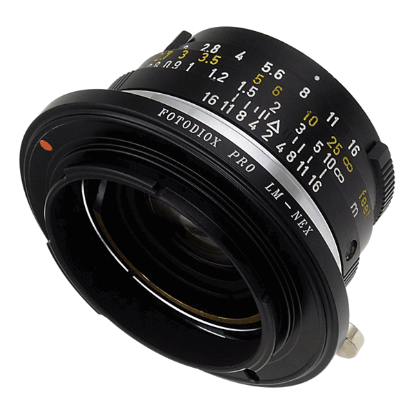 Objektivadapter Leica M auf Sony E-Mount von Fotodiox Pro