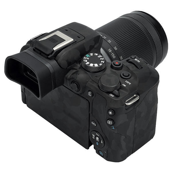 Augenmuschel KE-R10 zu Canon EOS R10 von oben