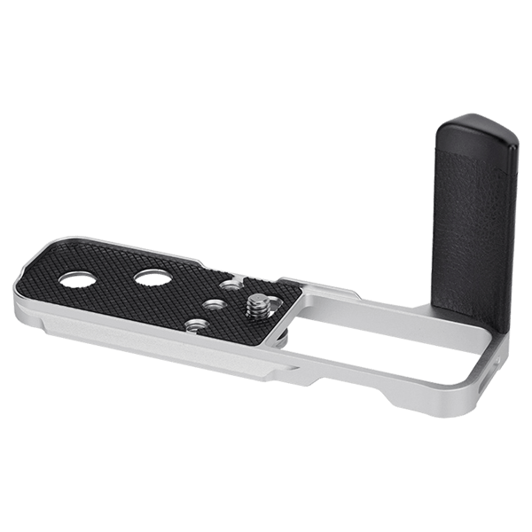 Camera grip for Fujifilm X100VI X100V and X100F in silver inner side