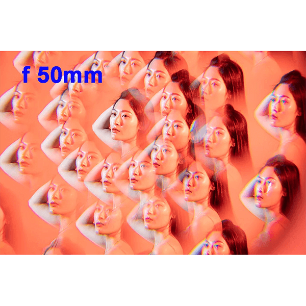 Prismenfilter aus Optischem Glas Handkamerafilter Brennweite 50mm