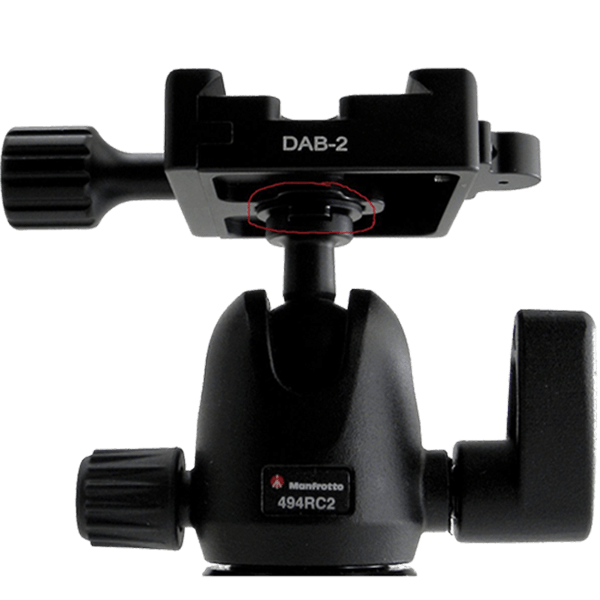 Desmond Female to Male Boss Adapter for Select Manfrotto Heads