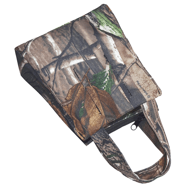 unfilled lens bean bag in camouflage 