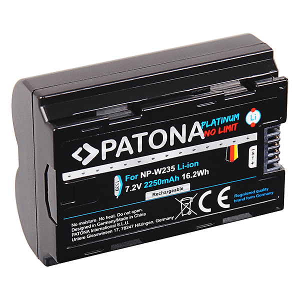 Patona NP-W235 Akku Platinum