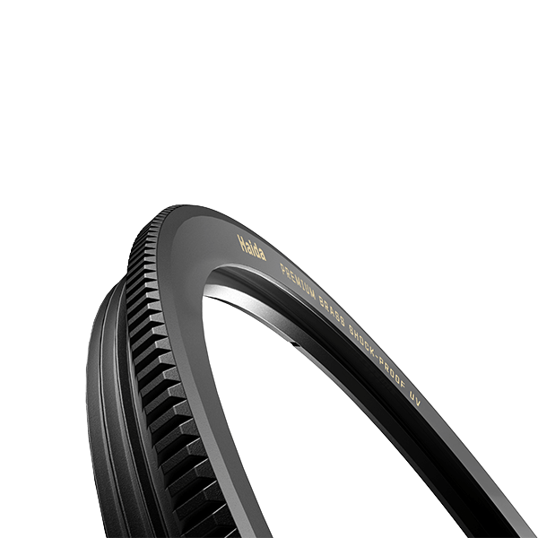 Detailaufnahme des Filtergewindes des Haida Filters Leica Q