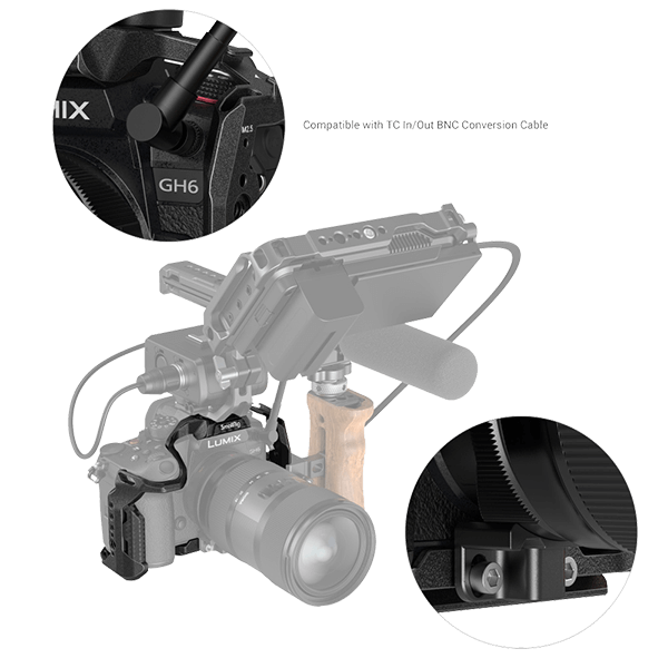 SmallRig Kamera Cage Black Mamba zu Panasonic GH6 & GH7 3440