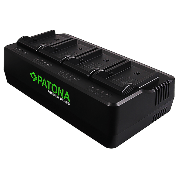 4-Port Battery Charger für Sony NP-F970 from Patona