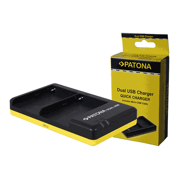 Dual Quick-Charger for Nikon EN-EL23 by Patona
