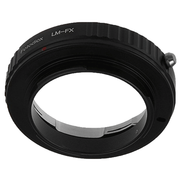 Rueckseite des Fotodiox Leica M Fuji X Adapters