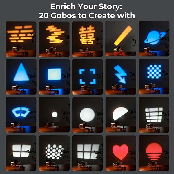 SmallRig RF 10C LED-Videolicht tragbar und fokussierbar Hoover