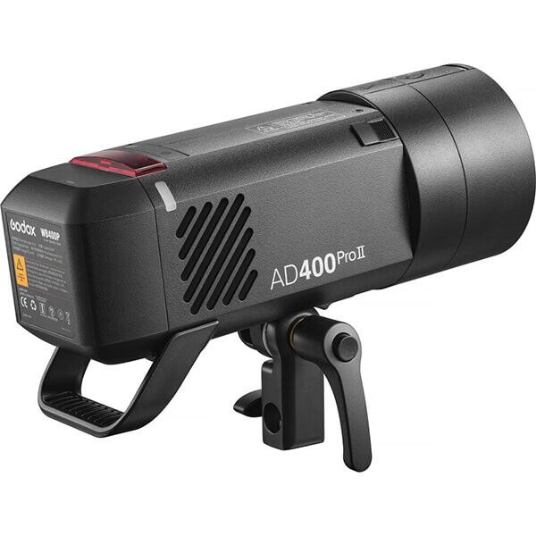 Godox AD400Pro II Outdoor Blitz mit Akku seitlich